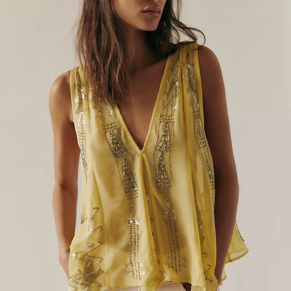 Free People Tops - Free People Ibiza Night Top Size Small